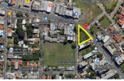 Terreno à venda na avenida santos ferreira, --, nossa senhora das graças, canoas por r$ 5.000.000