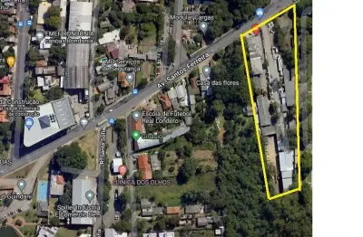 Terreno à venda na avenida santos ferreira, --, nossa senhora das graças, canoas por r$ 10.650.000