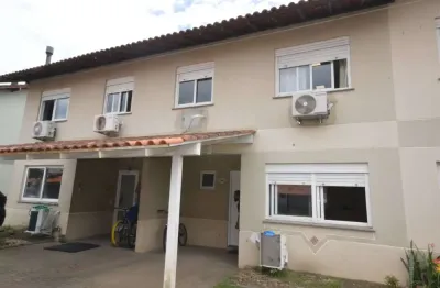 Casa em condomínio fechado com 3 quartos à venda na rua doutor tancredo neves, --, fátima, canoas por r$ 460.000