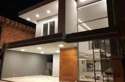 Casa em condomínio fechado com 3 quartos à venda na rua dos pinheiros, --, igara, canoas por r$ 1.922.265