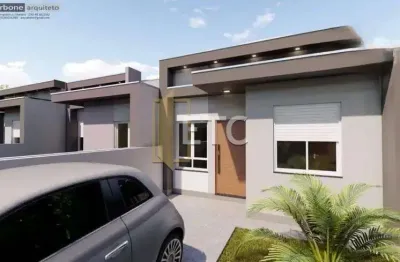 Casa com 2 quartos à venda na rua do passeio, --, dihel, sapucaia do sul por r$ 449.000