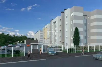 Apartamento com 2 quartos à venda na rua cândida paim terra, --, olaria, canoas por r$ 200.000