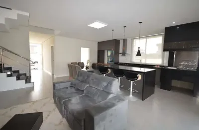 Casa em condomínio fechado com 4 quartos à venda na amilton da silva amorin, --, floresta, nova santa rita por r$ 1.800.000