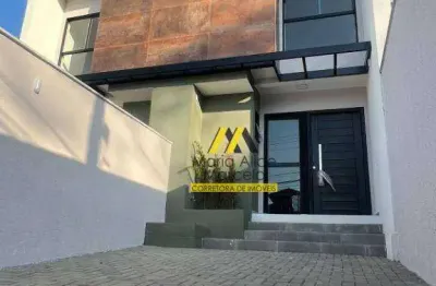 Sobrado com 2 dormitórios à venda, 110 m² por r$ 527.000,00 - floresta - joinville/sc