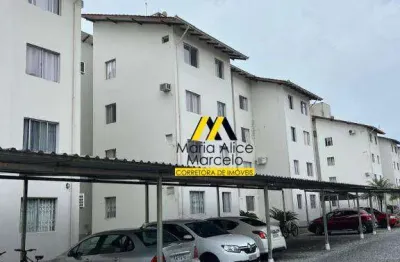 Apartamento com 3 dormitórios para alugar, 55 m² por R$ 1.600 mês - Costa e Silva - Joinville/SC