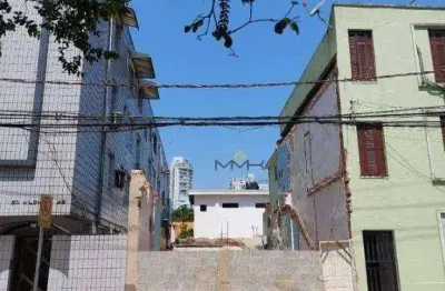 Terreno, 170 m² - venda por r$ 744.000,00 ou aluguel por r$ 5.450,01/mês - gonzaga - santos/sp