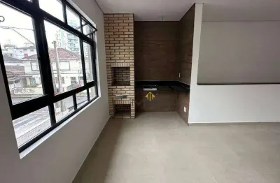 Casa com 2 dormitórios à venda, 80 m² por  vila belmiro - santos/sp