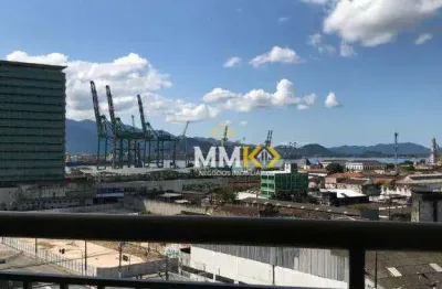 Sala à venda, 45 m² em prédio comercial no valongo - santos/sp