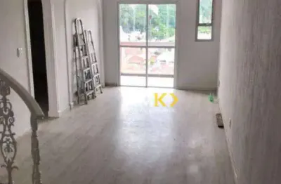 Cobertura à venda, 243 m² na vila belmiro - santos/sp