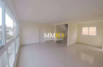 Sobrado com 3 dormitórios à venda, 150 m² no boqueirão - santos/sp