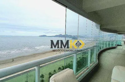 Apartamento alto padrao com 4 dormitórios à venda, 540 m² por r$ 12.000.000 - gonzaga - santos/sp