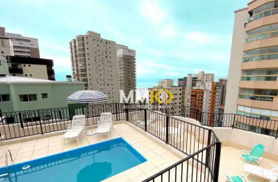 Cobertura com 3 dormitórios à venda, 208 m² por r$ 959.600,00 - aviação - praia grande/sp