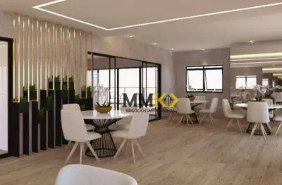 Apartamento com 2 dormitórios à venda, 70 m² no josé menino - santos/sp