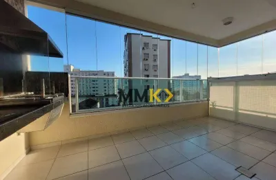 Apartamento com 3 dormitórios à venda, 88 m² no campo grande - santos/sp