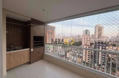 Apartamento com 3 dormitórios para alugar, 110 m² no encruzilhada - santos/sp