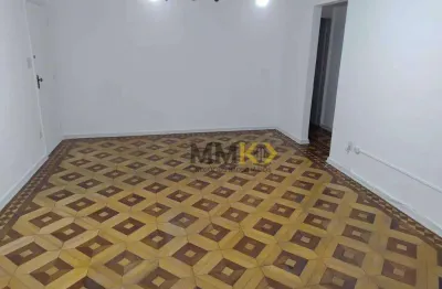 Apartamento com 3 dormitórios para alugar, 127 m² no gonzaga - santos/sp