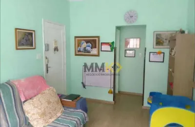 Apartamento com 2 dormitórios à venda, 72 m² na vila mathias - santos/sp