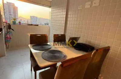 Apartamento para alugar, 70 m² por r$ 5.500,02/mês - boqueirão - santos/sp
