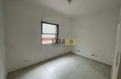 Apartamento com 2 dormitórios para alugar, 80 m² no boqueirão - santos/sp