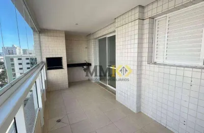 Apartamento com 3 dormitórios para alugar, 92 m² na ponta da praia - santos/sp