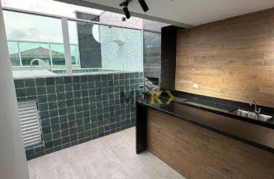 Sobrado com 3 dormitórios à venda, 200 m² por r$ 1.600.000,00 - boqueirão - santos/sp