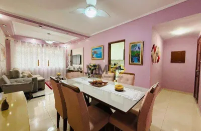 Apartamento com 2 dormitórios à venda, 95 m² por r$ 375.000,00 - josé menino - santos/sp