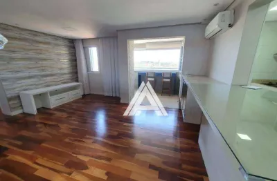 Apartamento com 2 dormitórios para alugar, 65 m² por r$ 3.644,00/mês - vila valparaíso - santo andré/sp