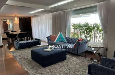 Apartamento com 3 dormitórios à venda, 227 m² por r$ 3.580.000,00 - jardim - santo andré/sp