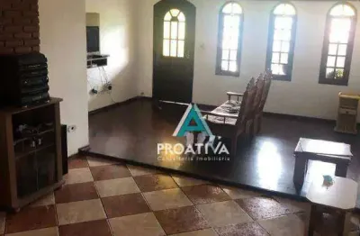 Sobrado com 3 dormitórios à venda, 220 m² - parque das américas - mauá/sp