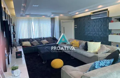 Sobrado com 3 dormitórios à venda, 265 m²  - parque erasmo assunção - santo andré/sp