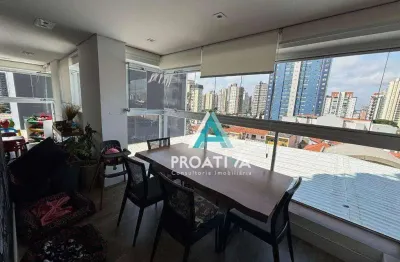 Apartamento com 3 dormitórios à venda, 139 m² - jardim - santo andré/sp