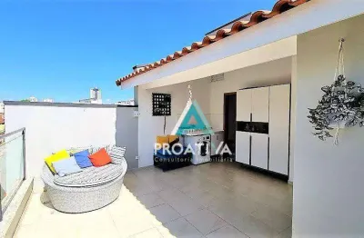 Sobrado à venda, 130 m² por r$ 679.000,00 - campestre - santo andré/sp