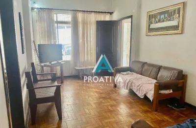 Casa com 3 dormitórios à venda, 140 m²  - jardim bela vista - santo andré/sp