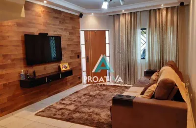 Sobrado à venda, 138 m² por r$ 790.000,00 - parque jaçatuba - santo andré/sp