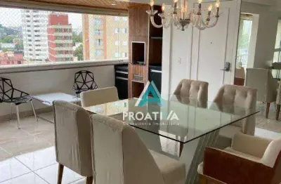 Apartamento com 3 dormitórios à venda, 121 m² por r$ 999.000,00 - casa branca - santo andré/sp