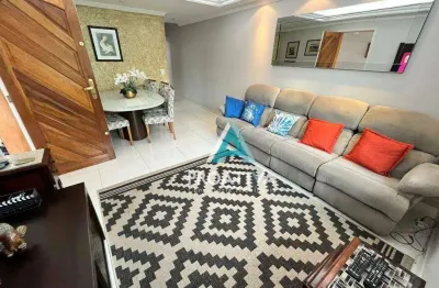 Sobrado com 3 dormitórios à venda, 239 m² - vila alpina - santo andré/sp