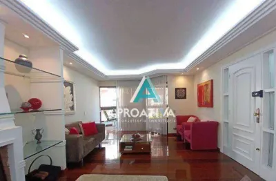 Apartamento com 4 dormitórios à venda, 273 m² - jardim - santo andré/sp