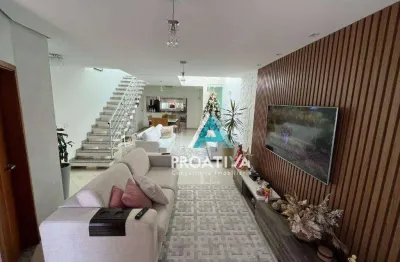 Sobrado à venda, 205 m² por r$ 1.385.000,00 - vila floresta - santo andré/sp