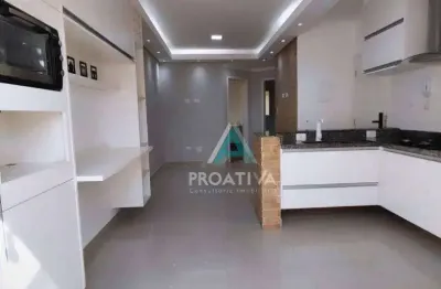 Apartamento com 2 dormitórios, 43 m² - venda por r$ 428.000,00 ou aluguel por r$ 4.622,00/mês - campestre - santo andré/sp
