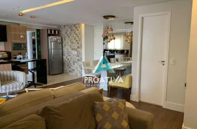 Apartamento à venda, 101 m² por r$ 1.050.000,01 - campestre - santo andré/sp