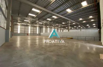 Galpão para alugar, 1488 m² por r$ 62.512,81/mês - batistini - são bernardo do campo/sp