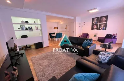 Apartamento com 3 dormitórios à venda, 130 m² por r$ 1.280.000,00 - campestre - santo andré/sp
