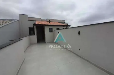 Cobertura com 2 dormitórios, sendo 1 suíte à venda, 93 m² por r$ 549.999,00 - campestre - santo andré/sp.