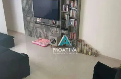 Cobertura com 3 dormitórios à venda, 122 m² - vila pires - santo andré/sp