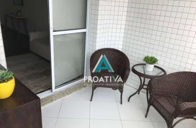 Apartamento com 3 dormitórios à venda, 86 m²- vila alzira - santo andré/sp