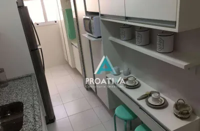 Apartamento com 3 dormitórios à venda, 86 m² - vila alzira - santo andré/sp
