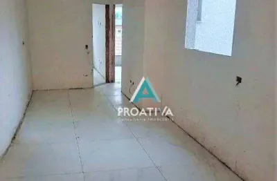 Apartamento com 2 dormitórios à venda, 58 m²- bangu - santo andré/sp