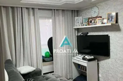 Apartamento com 2 dormitórios à venda, 50 m² por r$ 360.000,00 - vila são pedro - santo andré/sp