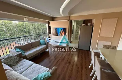 Apartamento à venda, 89 m² por r$ 1.050.000,09 - jardim - santo andré/sp