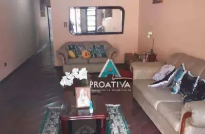 Sobrado com 3 dormitórios à venda, 159 m² - campestre - santo andré/sp